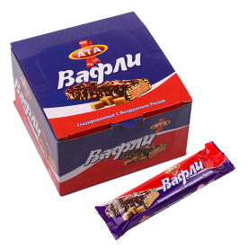 Вафли глазированные с воздушным рисом